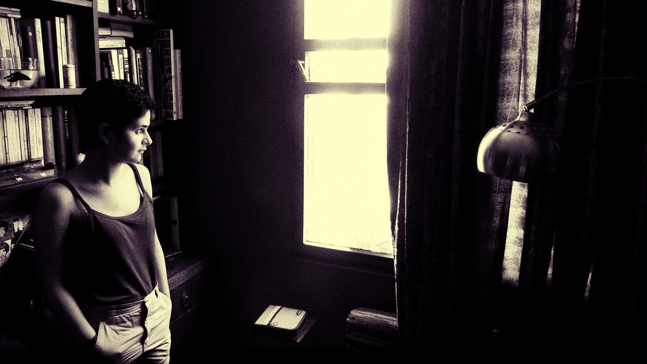 The Shadow of a Leaf in Water