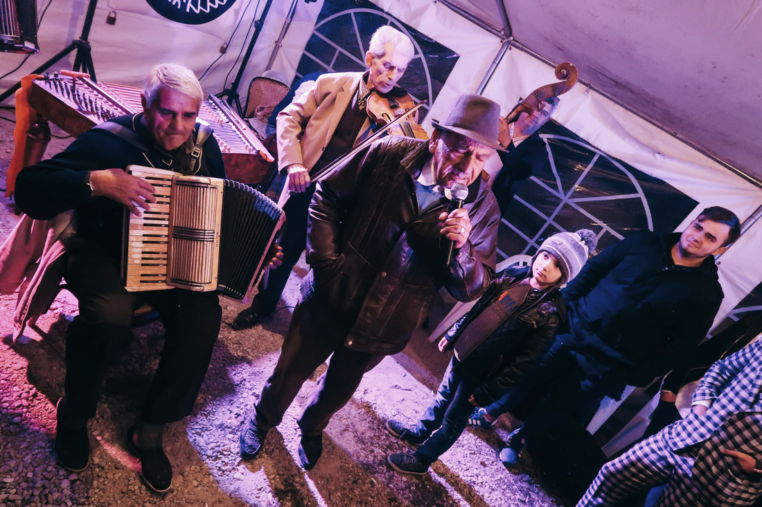 Party in Clejani, 2017. Photo: Shimona Carvalho