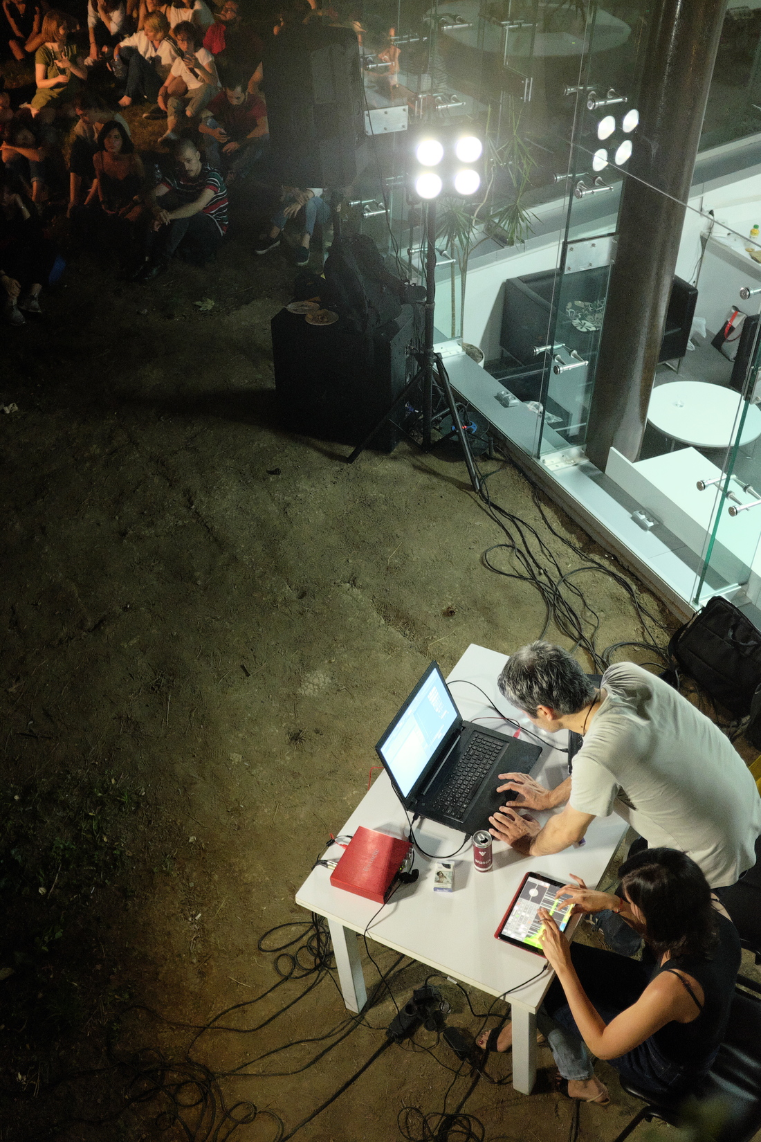 Natalie Beridze and Nika Machaidze. Photo: Jan Chudozilov